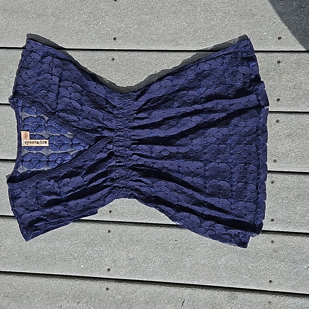 Lacy sheer top